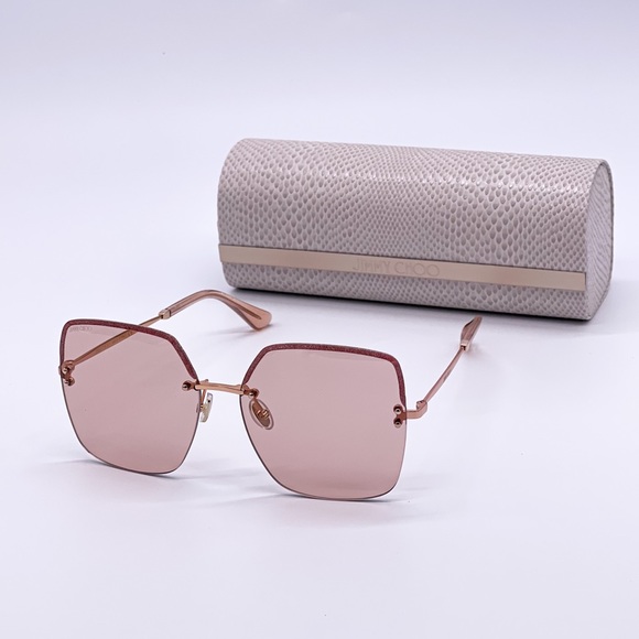 Jimmy Choo Accessories - NEW JIMMY CHOO TAVI/S FWMU1 WOMEN’S SUNGLASSES JIMMY CHOO TAVI/S PINK